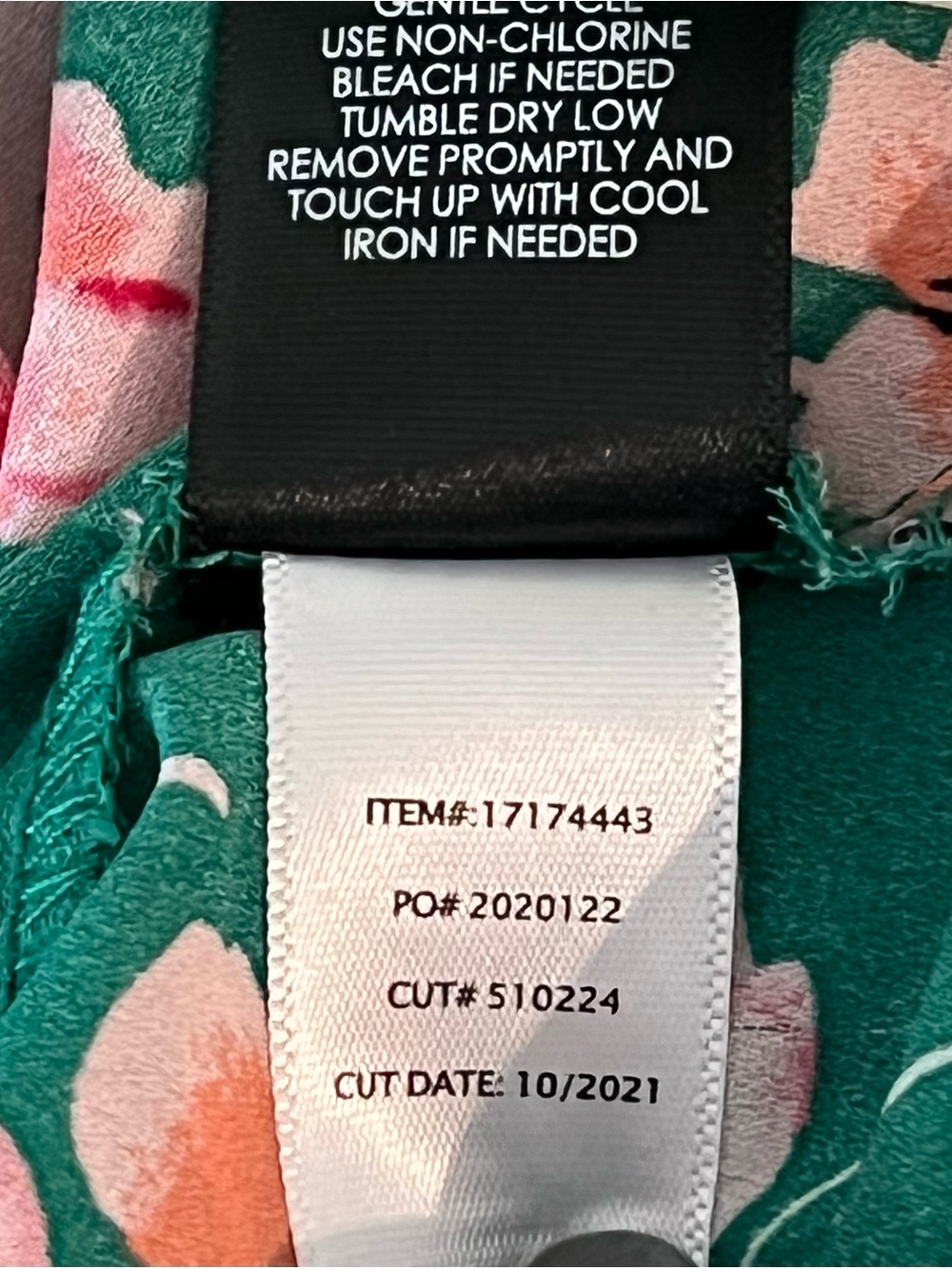 Torrid Size 3 Green Garden Floral High Low Blouse Plus Size 22 24 - Picture 6 of 11